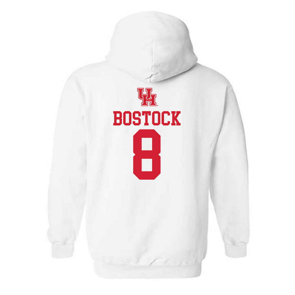 Houston - NCAA Women's Basketball : Summer Bostock - Sports Shersey Hooded Sweatshirt-1