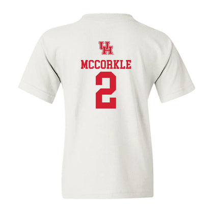 Houston - NCAA Women's Basketball : Alyvia McCorkle - Sports Shersey Youth T-Shirt-1