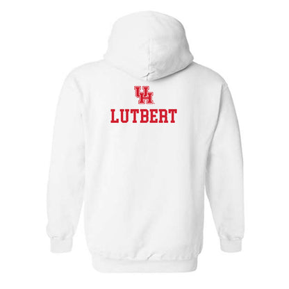 Houston - NCAA Women's Basketball : Elodie Lutbert - Sports Shersey Hooded Sweatshirt-1