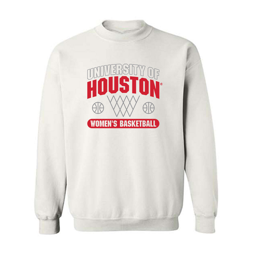 Houston - NCAA Women's Basketball : Justice Carlton - Sports Shersey Crewneck Sweatshirt-0