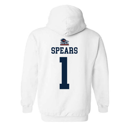 UTSA - NCAA Men's Basketball : Amir Spears - Generic Sports Hooded Sweatshirt-1