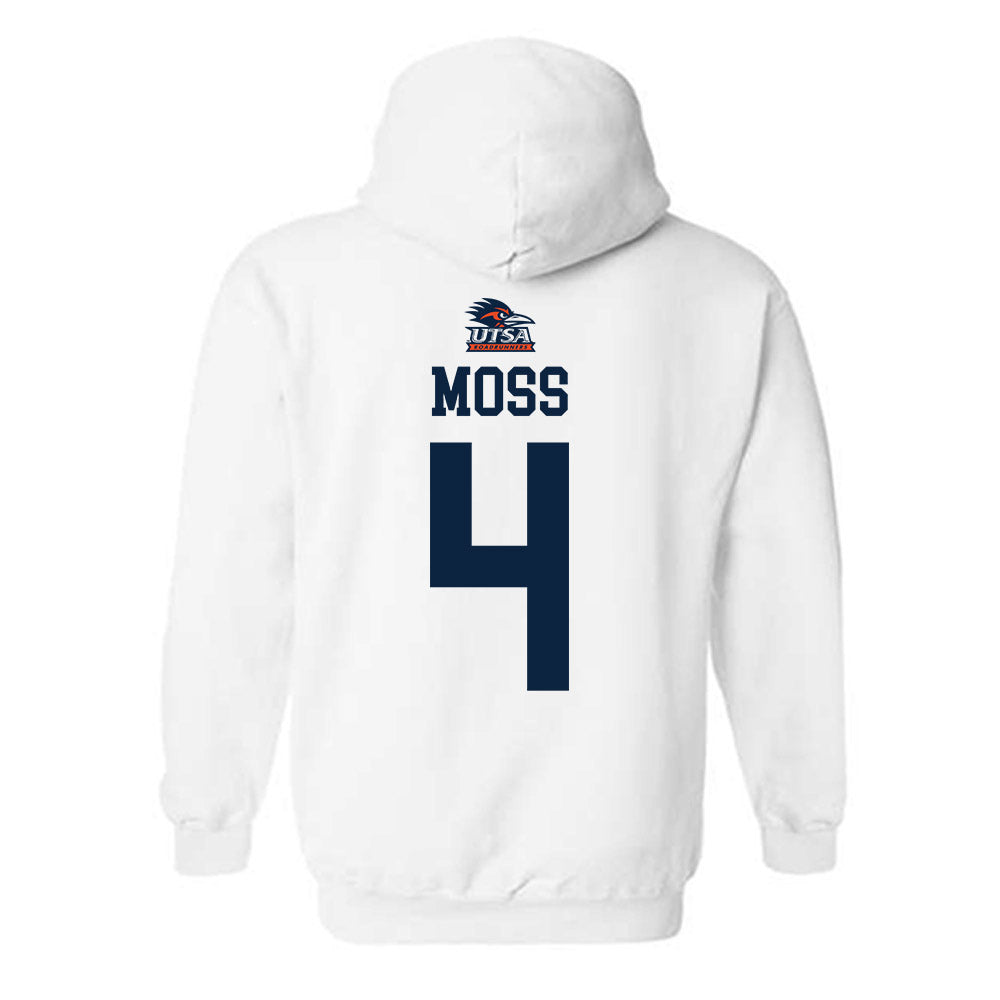 UTSA - NCAA Men's Basketball : Brent Moss - Generic Sports Hooded Sweatshirt-1