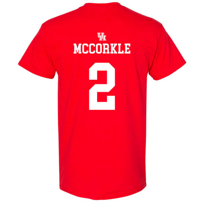Houston - NCAA Women's Basketball : Alyvia McCorkle - Sports Shersey T-Shirt-1