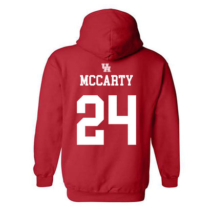 Houston - NCAA Men's Basketball : Chase McCarty - Sports Shersey Hooded Sweatshirt-1