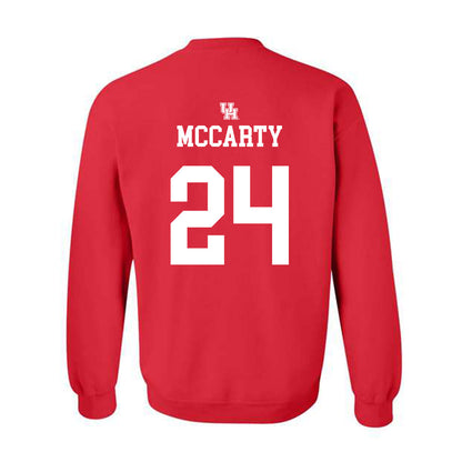 Houston - NCAA Men's Basketball : Chase McCarty - Sports Shersey Crewneck Sweatshirt-1