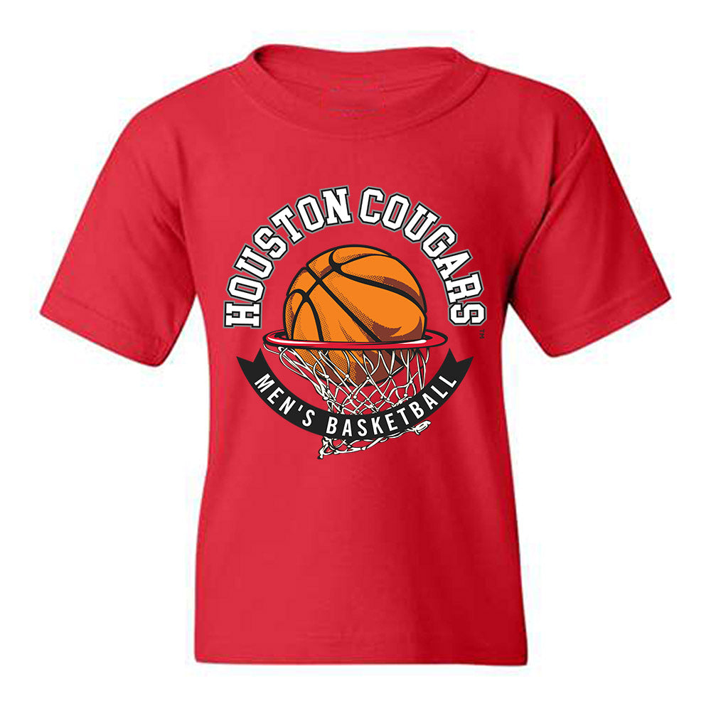 Houston - NCAA Women's Basketball : Justice Carlton - Sports Shersey Youth T-Shirt-0