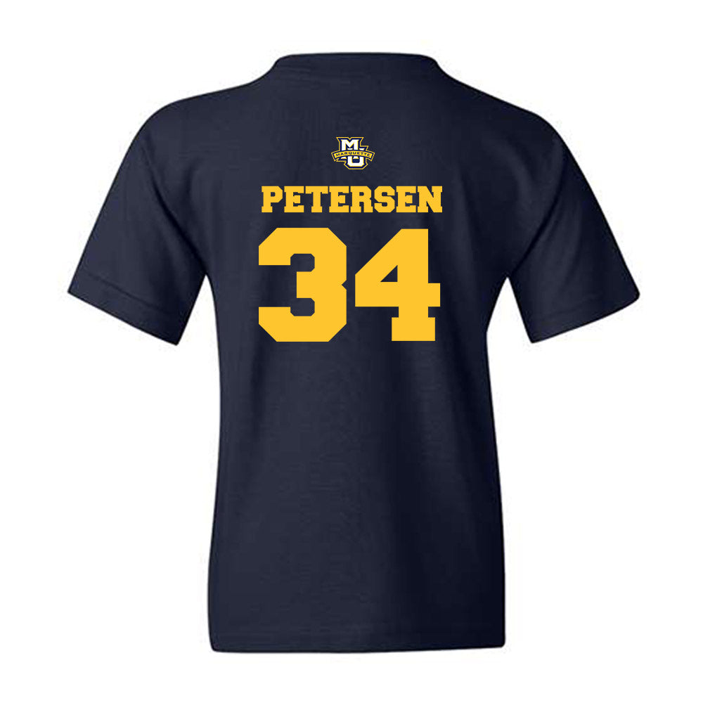 Marquette - NCAA Women's Basketball : Kayl Petersen - Sports Shersey Youth T-Shirt-1