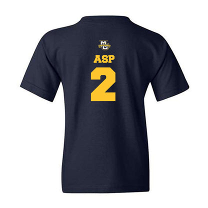 Marquette - NCAA Women's Basketball : Kinley Asp - Sports Shersey Youth T-Shirt-1