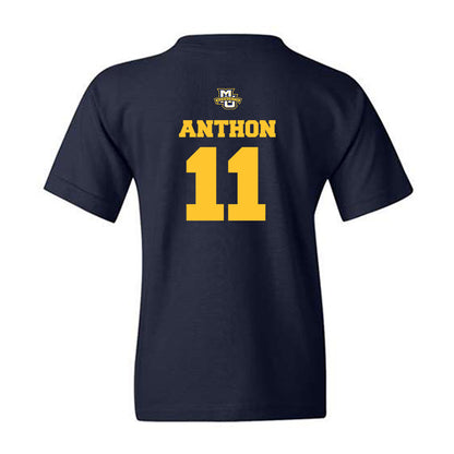 Marquette - NCAA Women's Basketball : Noelle Anthon - Sports Shersey Youth T-Shirt-1