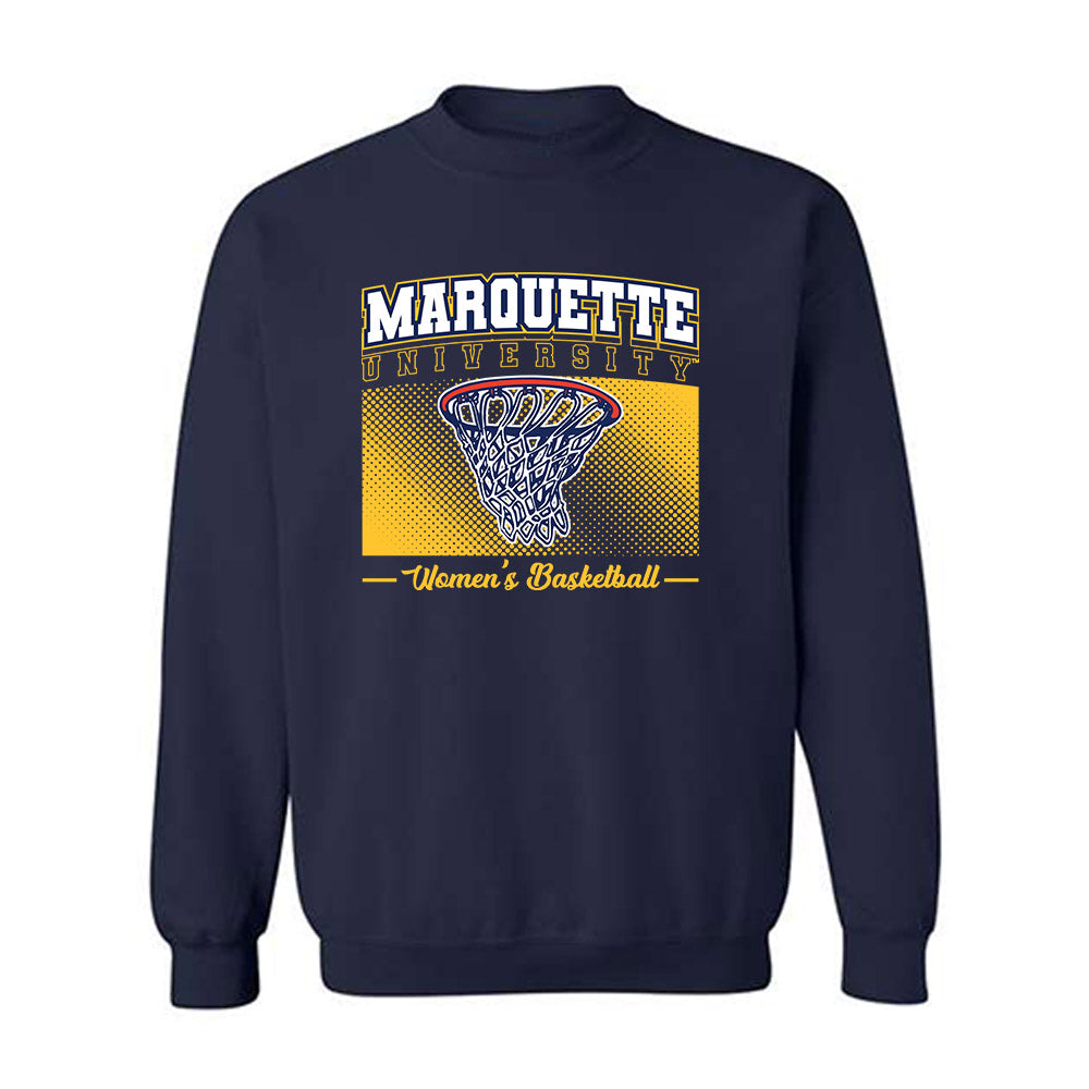 Marquette - NCAA Women's Basketball : Se'Crette Carter - Sports Shersey Crewneck Sweatshirt-0
