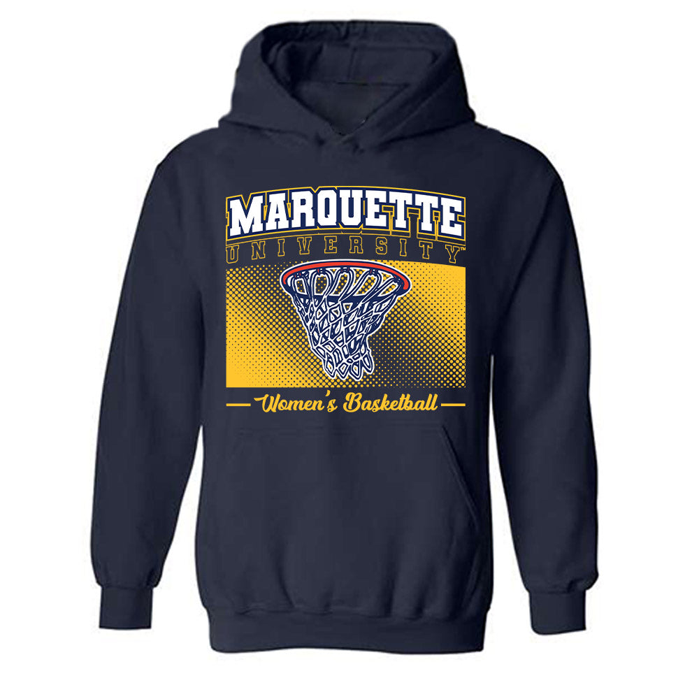 Marquette - NCAA Women's Basketball : Yuhan Lin - Sports Shersey Hooded Sweatshirt-0