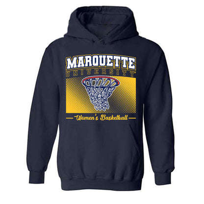 Marquette - NCAA Women's Basketball : Yuhan Lin - Sports Shersey Hooded Sweatshirt-0