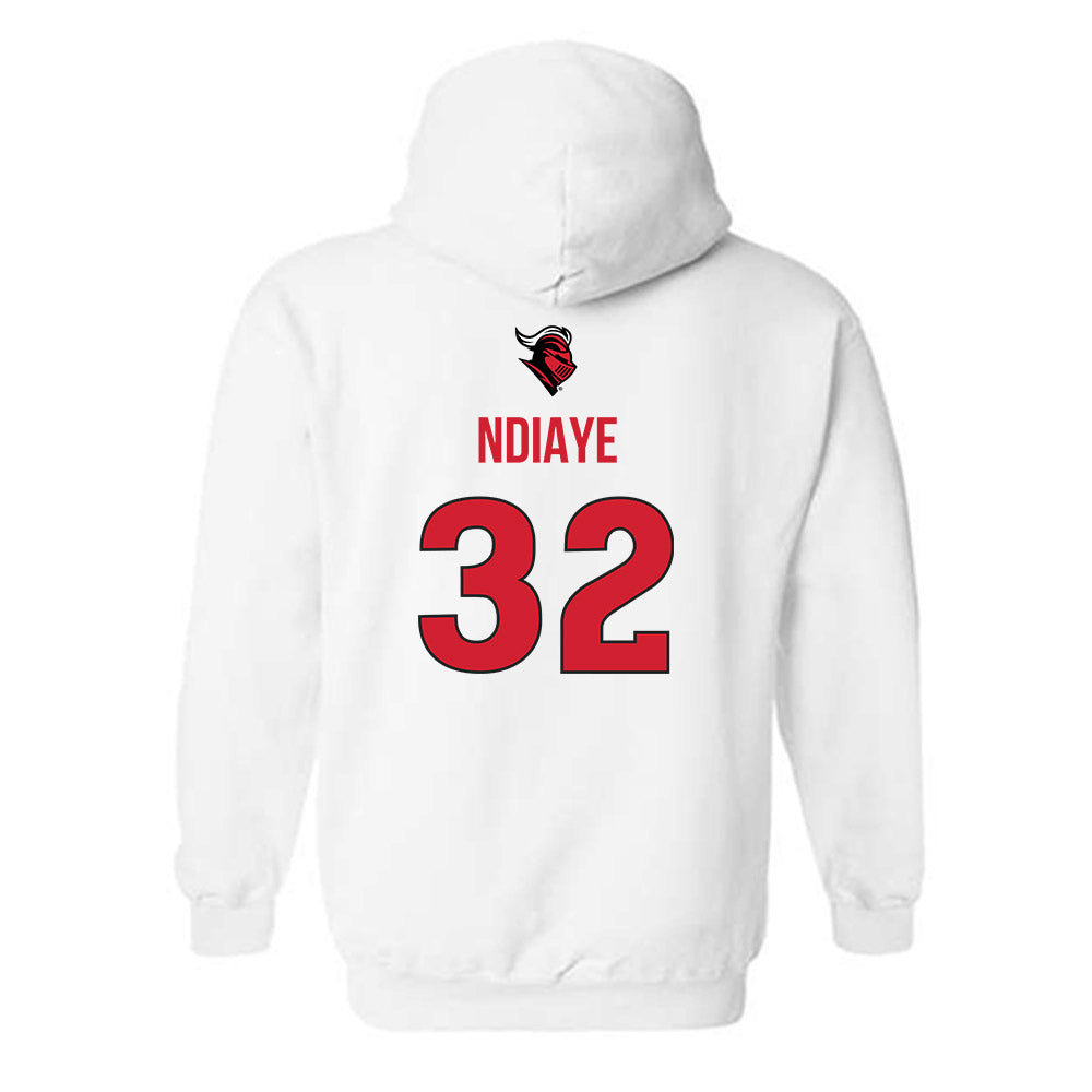 Rutgers - NCAA Women's Basketball : Yaya Ndiaye - Sport Shersey Hooded Sweatshirt-1
