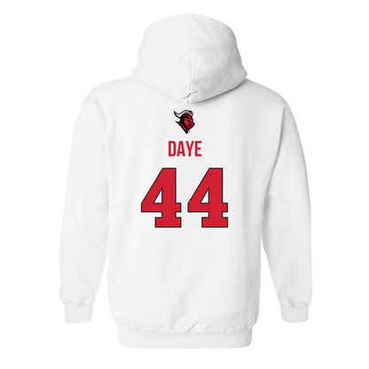 Rutgers - NCAA Women's Basketball : Tara Daye - Sport Shersey Hooded Sweatshirt-1