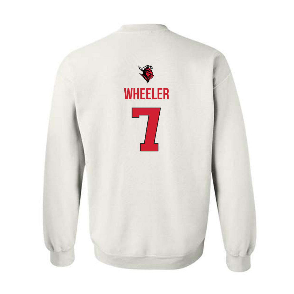 Rutgers - NCAA Women's Basketball : Precious Gem Wheeler - Sport Shersey Crewneck Sweatshirt-1