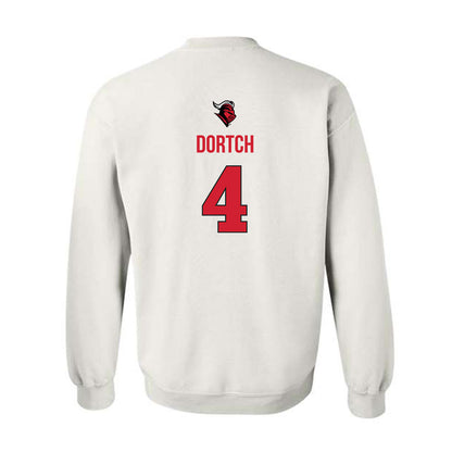 Rutgers - NCAA Men's Basketball : Bryce Dortch - Sport Shersey Crewneck Sweatshirt-1