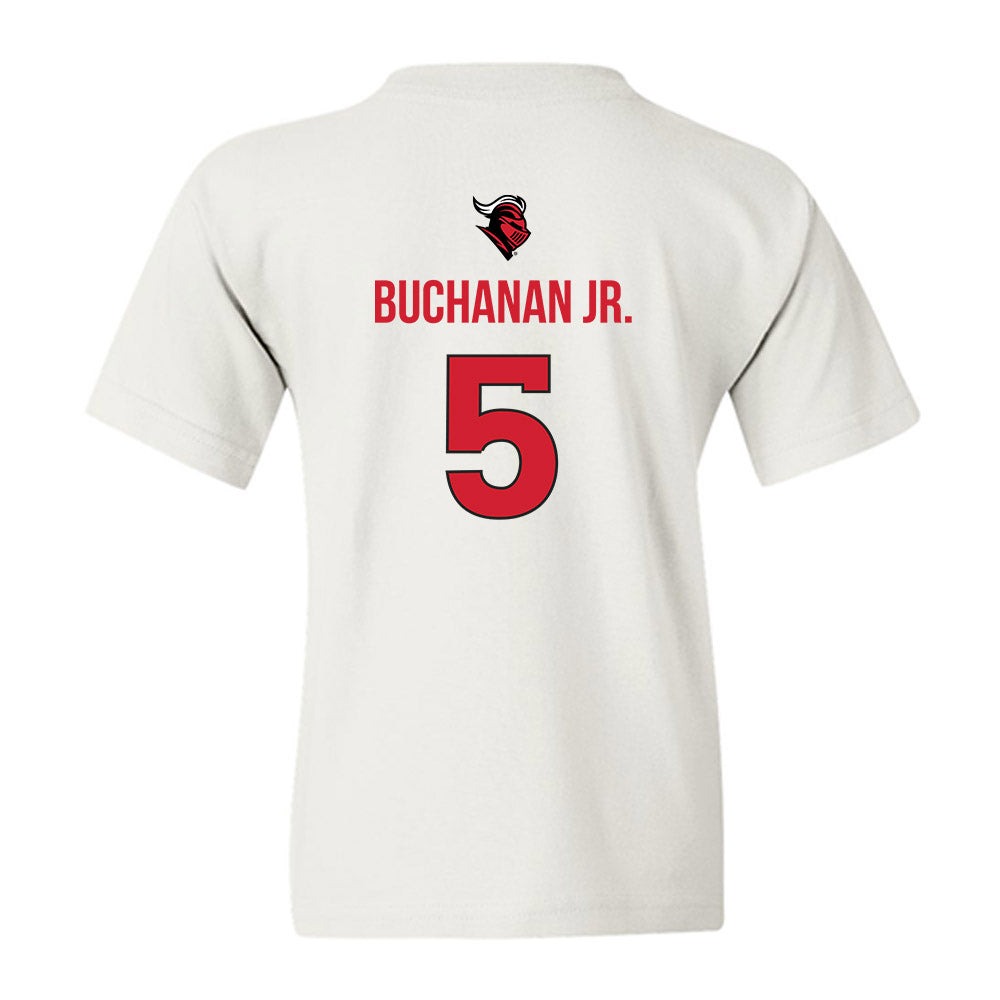 Rutgers - NCAA Men's Basketball : Darren Buchanan Jr. - Sport Shersey Youth T-Shirt-1