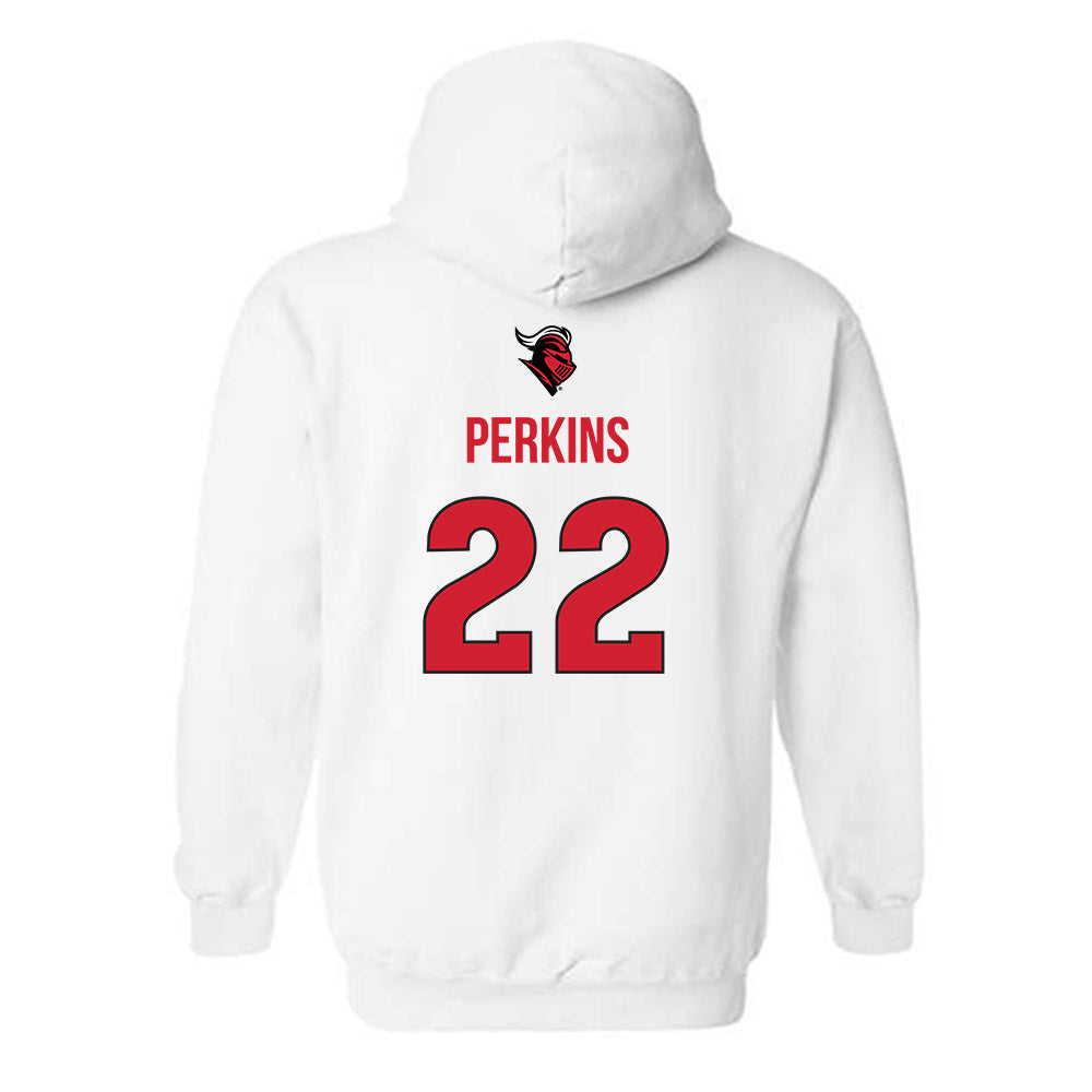 Rutgers - NCAA Women's Basketball : Zachara Perkins - Sport Shersey Hooded Sweatshirt-1