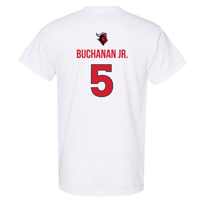 Rutgers - NCAA Men's Basketball : Darren Buchanan Jr. - Sport Shersey T-Shirt-1
