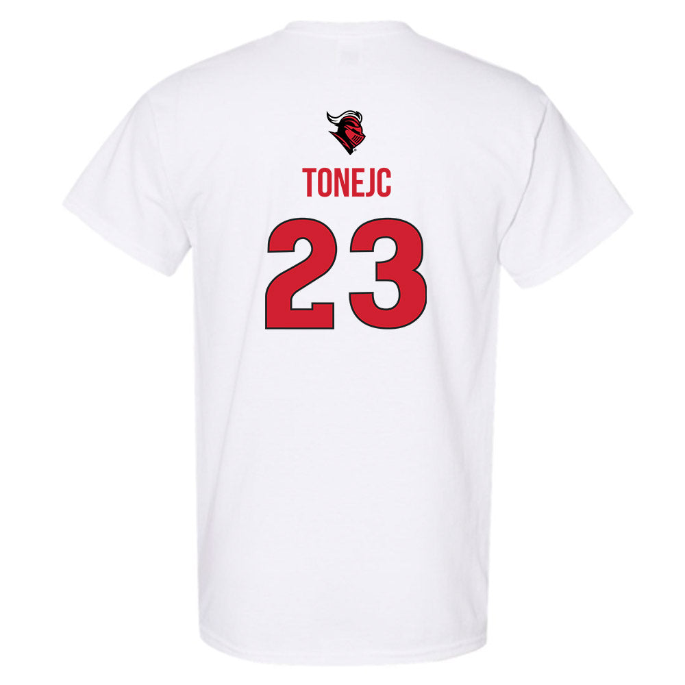 Rutgers - NCAA Men's Basketball : Martin Tonejc - Sport Shersey T-Shirt-1