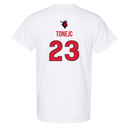 Rutgers - NCAA Men's Basketball : Martin Tonejc - Sport Shersey T-Shirt-1