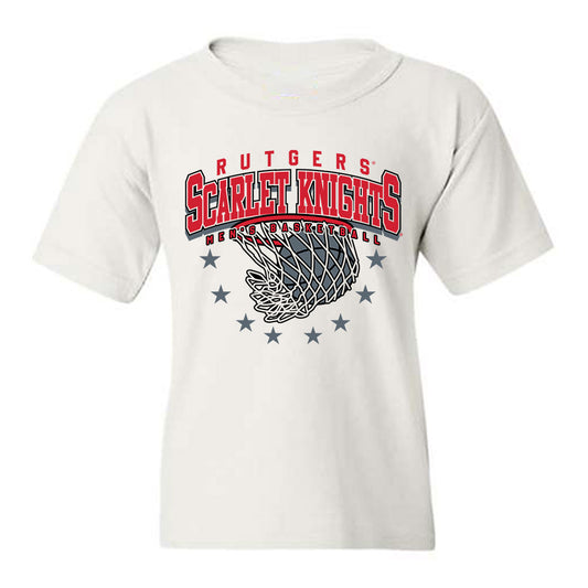 Rutgers - NCAA Men's Basketball : Max Fradkin - Sport Shersey Youth T-Shirt-0