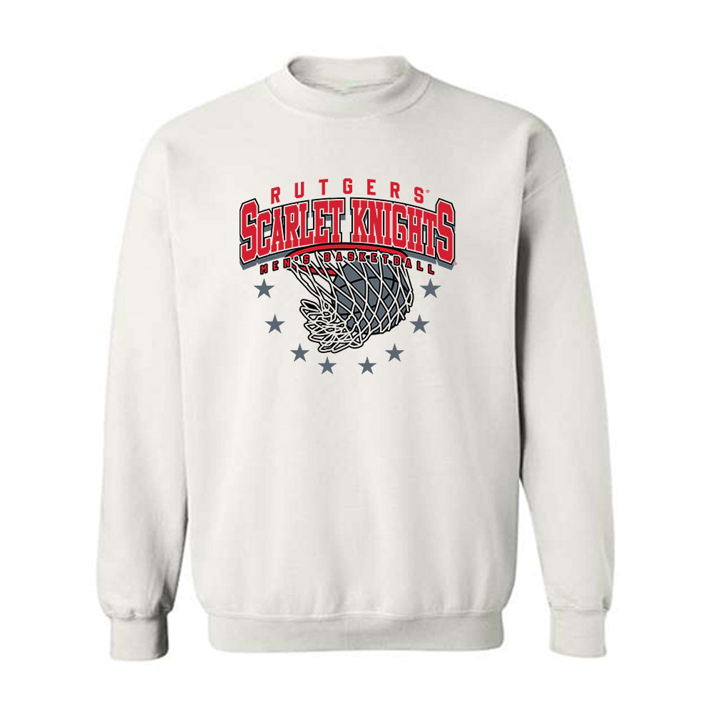 Rutgers - NCAA Men's Basketball : Christian Gurdak - Sport Shersey Crewneck Sweatshirt-0