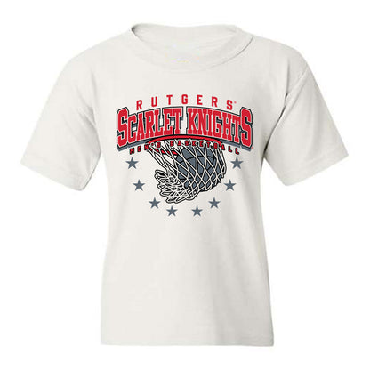 Rutgers - NCAA Men's Basketball : Christian Gurdak - Sport Shersey Youth T-Shirt-0