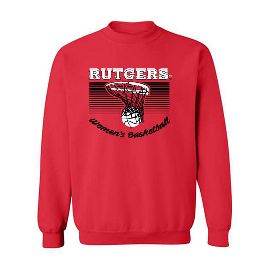 Rutgers - NCAA Women's Basketball : Deja Young - Crewneck Sweatshirt-0