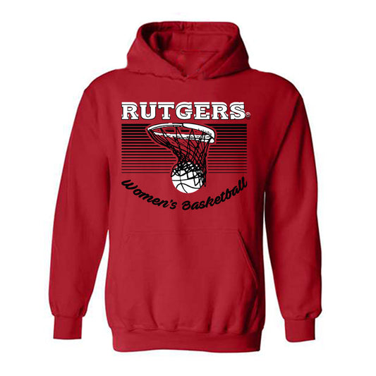 Rutgers - NCAA Women's Basketball : Precious Gem Wheeler - Hooded Sweatshirt-0