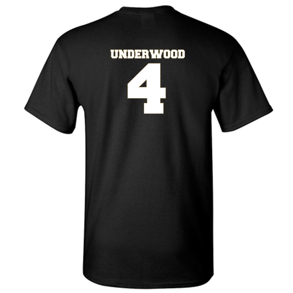 Wake Forest - NCAA Men's Basketball : Will Underwood - Generic Sports Shersey T-Shirt-1