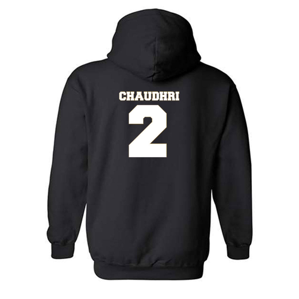 Wake Forest - NCAA Men's Basketball : Vincent Chaudhri - Generic Sports Shersey Hooded Sweatshirt-1