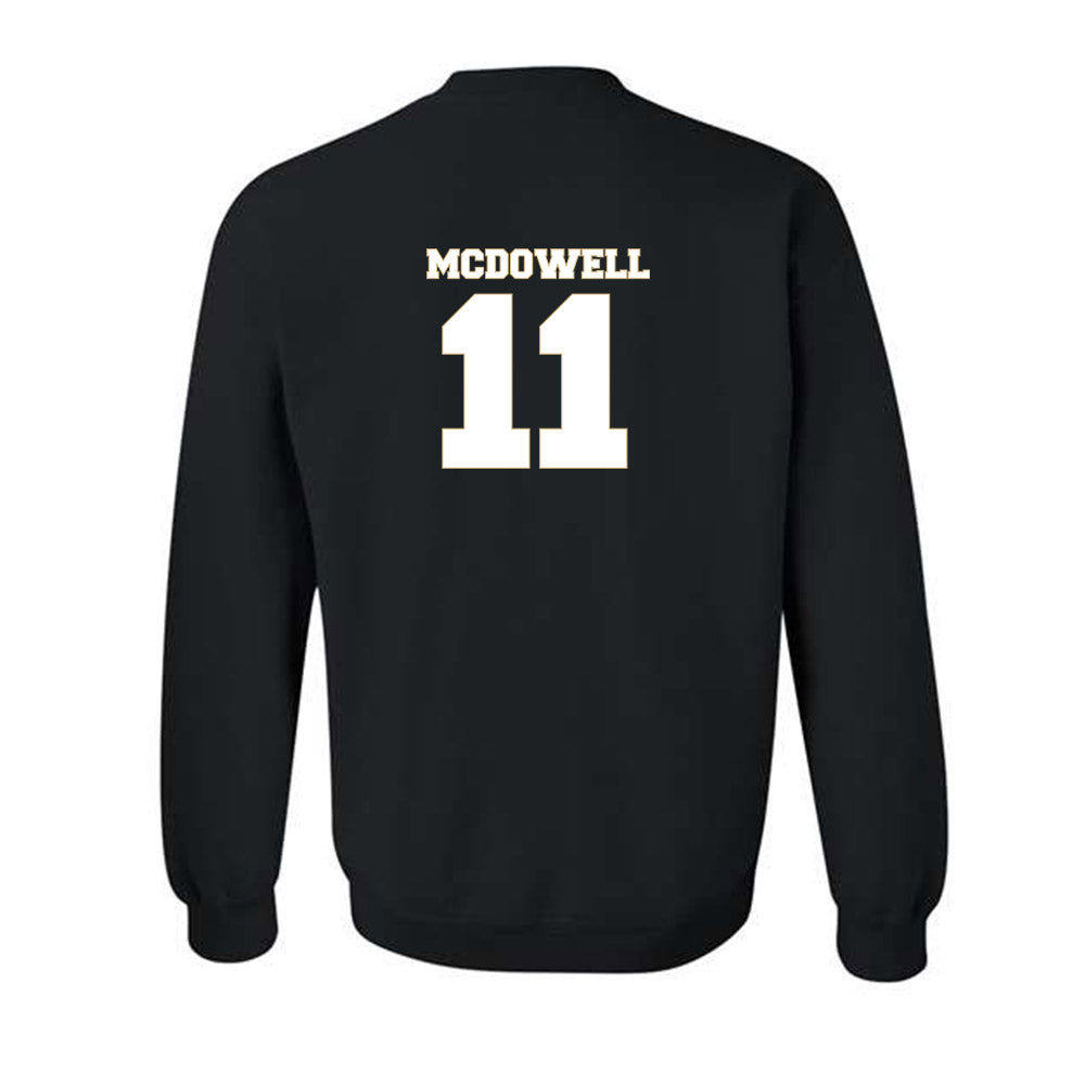Wake Forest - NCAA Men's Basketball : Jamari McDowell - Generic Sports Shersey Crewneck Sweatshirt-1