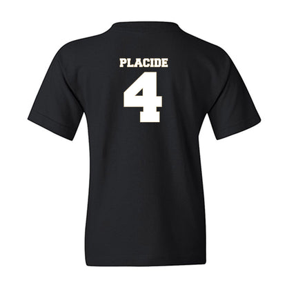 Wake Forest - NCAA Men's Basketball : Gavin Placide - Generic Sports Shersey Youth T-Shirt-1