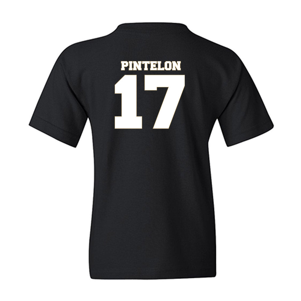 Wake Forest - NCAA Men's Basketball : Xander Pintelon - Generic Sports Shersey Youth T-Shirt-1