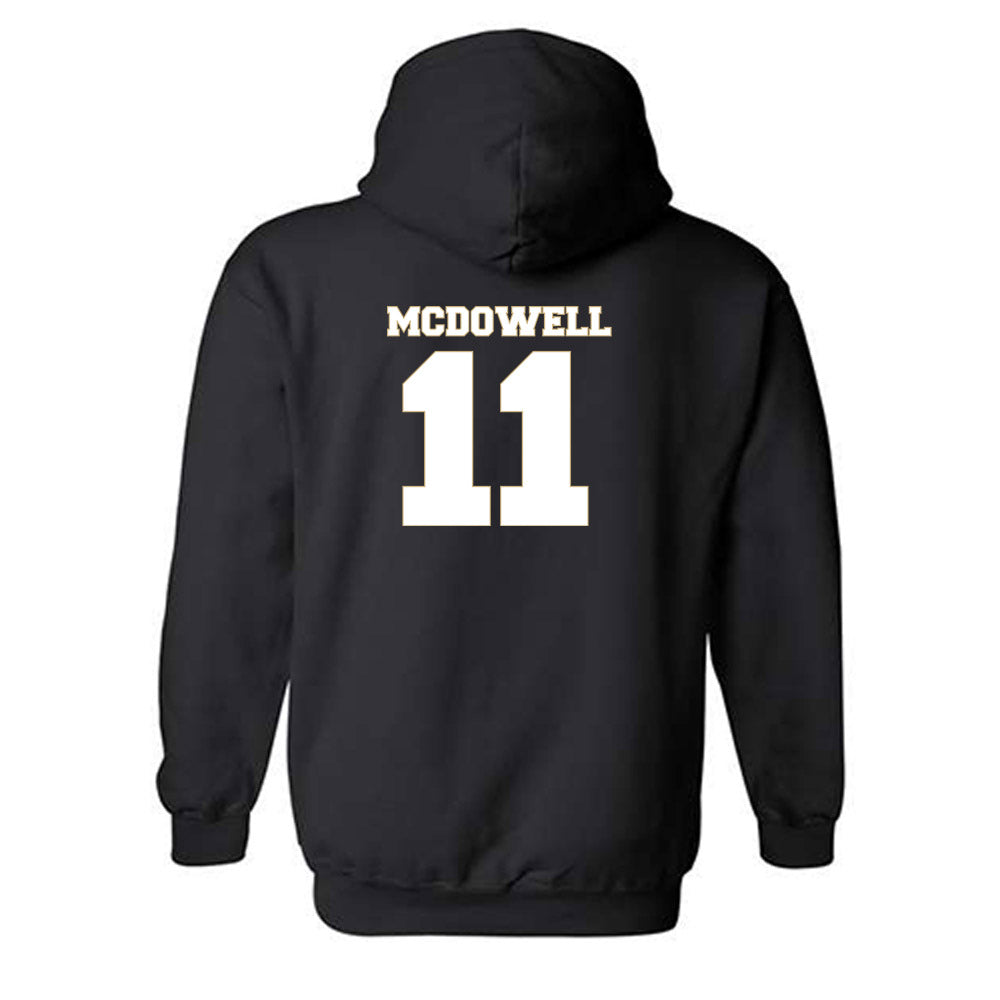 Wake Forest - NCAA Men's Basketball : Jamari McDowell - Generic Sports Shersey Hooded Sweatshirt-1