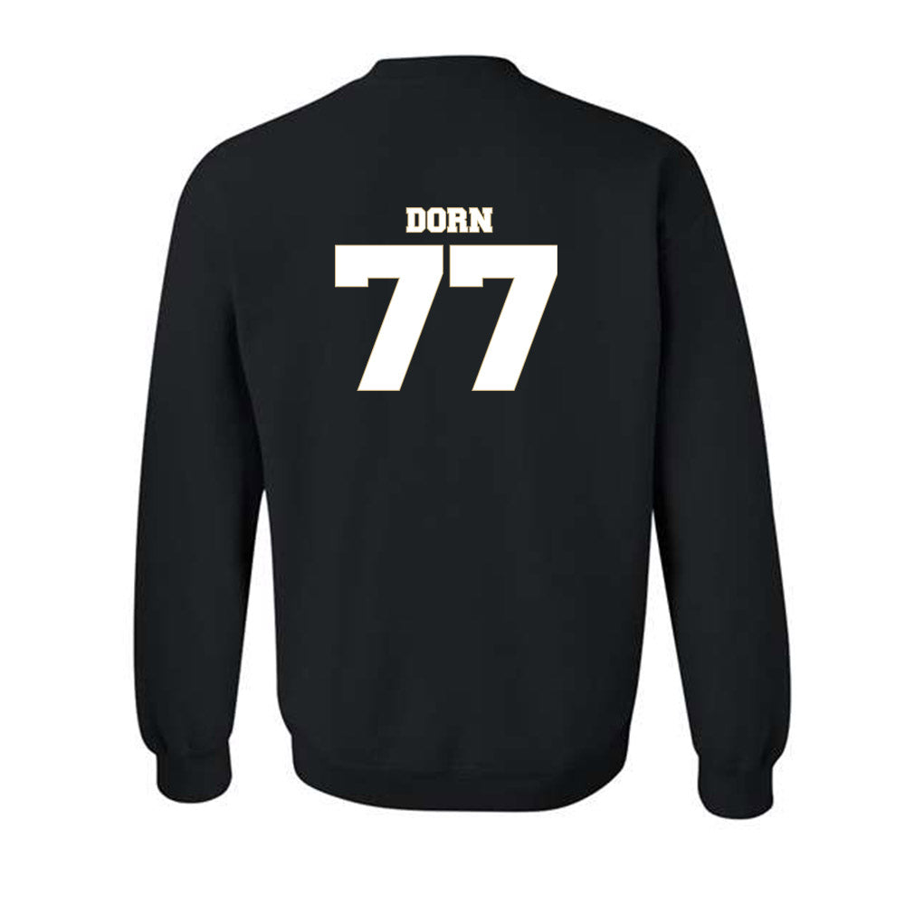 Wake Forest - NCAA Men's Basketball : Antonio Dorn - Generic Sports Shersey Crewneck Sweatshirt-1
