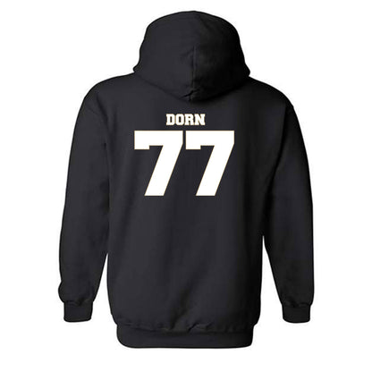 Wake Forest - NCAA Men's Basketball : Antonio Dorn - Generic Sports Shersey Hooded Sweatshirt-1