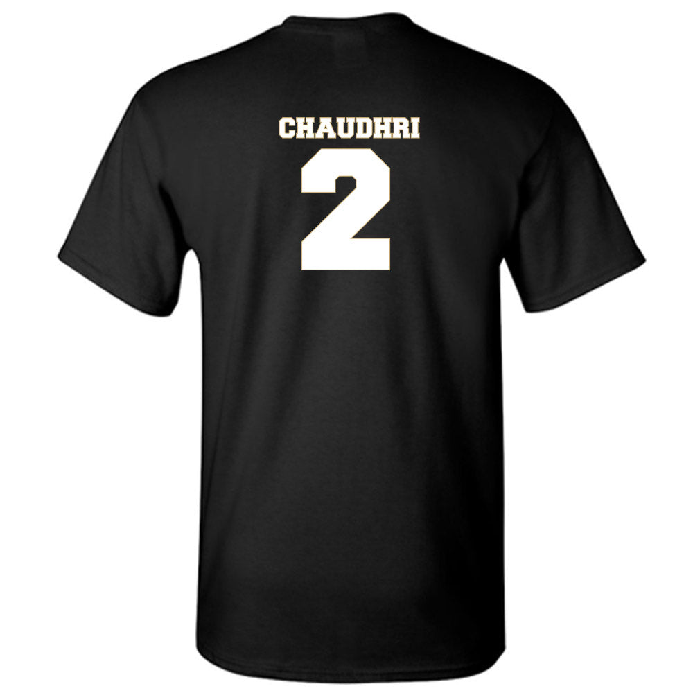Wake Forest - NCAA Men's Basketball : Vincent Chaudhri - Generic Sports Shersey T-Shirt-1