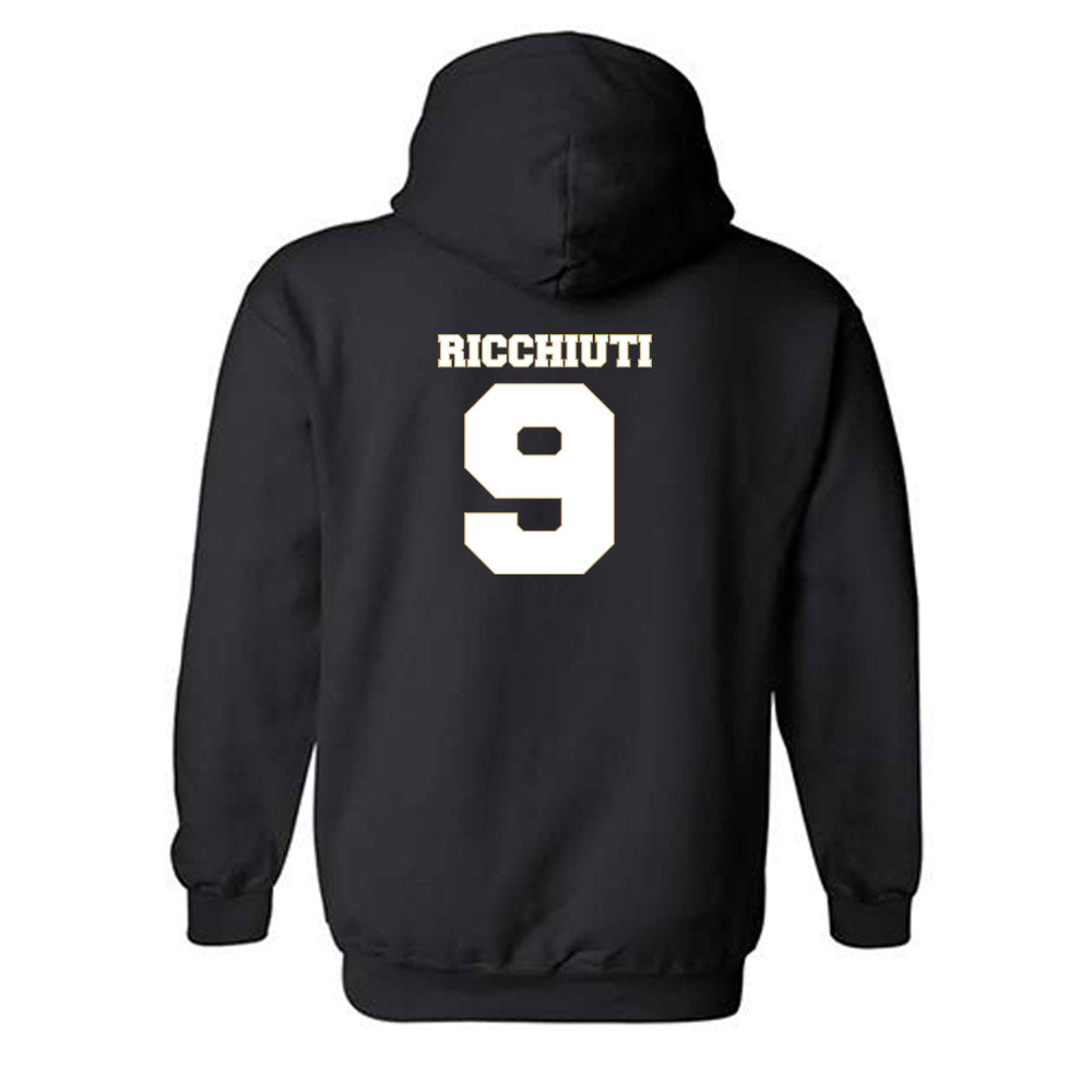 Wake Forest - NCAA Men's Basketball : Vincent Ricchiuti - Generic Sports Shersey Hooded Sweatshirt-1