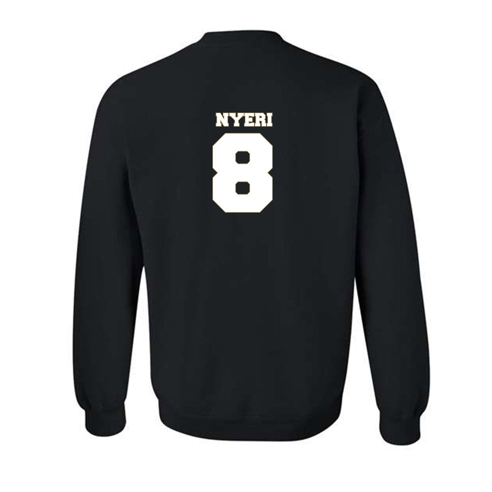 Wake Forest - NCAA Men's Basketball : Ring Nyeri - Generic Sports Shersey Crewneck Sweatshirt-1