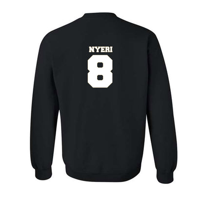 Wake Forest - NCAA Men's Basketball : Ring Nyeri - Generic Sports Shersey Crewneck Sweatshirt-1