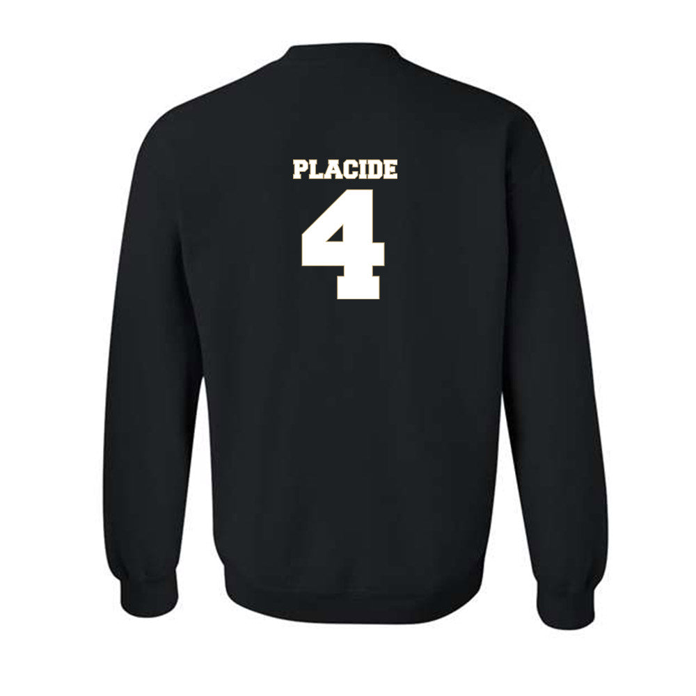 Wake Forest - NCAA Men's Basketball : Gavin Placide - Generic Sports Shersey Crewneck Sweatshirt-1