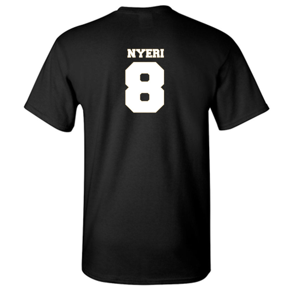 Wake Forest - NCAA Men's Basketball : Ring Nyeri - Generic Sports Shersey T-Shirt-1