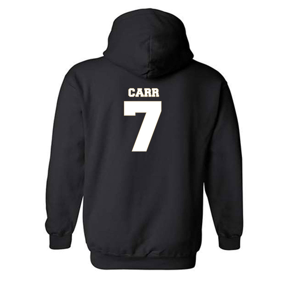 Wake Forest - NCAA Men's Basketball : Isaac Carr - Generic Sports Shersey Hooded Sweatshirt-1