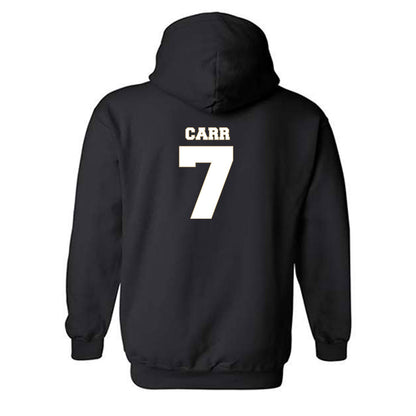 Wake Forest - NCAA Men's Basketball : Isaac Carr - Generic Sports Shersey Hooded Sweatshirt-1