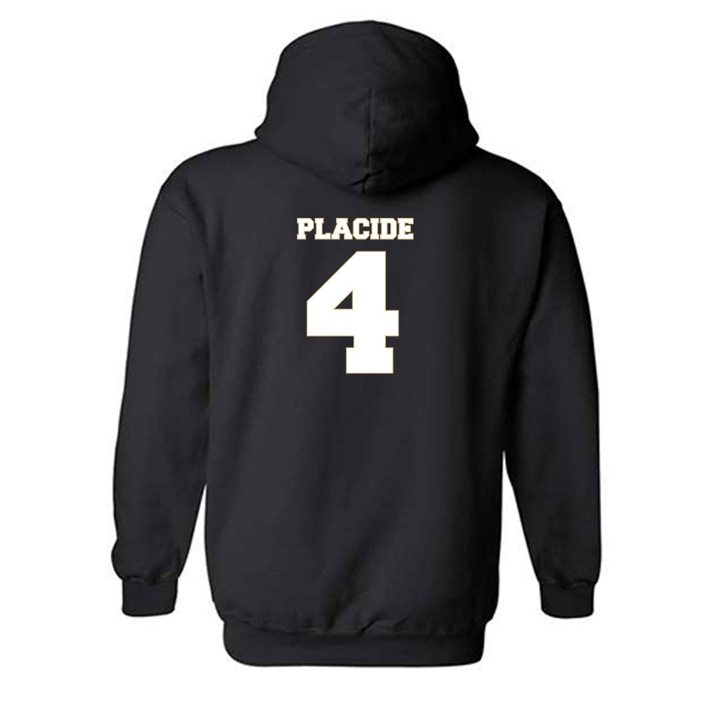 Wake Forest - NCAA Men's Basketball : Gavin Placide - Generic Sports Shersey Hooded Sweatshirt-1