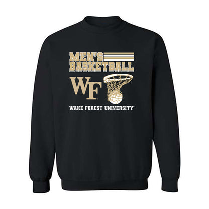 Wake Forest - NCAA Men's Basketball : Lukas Bojovic - Generic Sports Shersey Crewneck Sweatshirt-0
