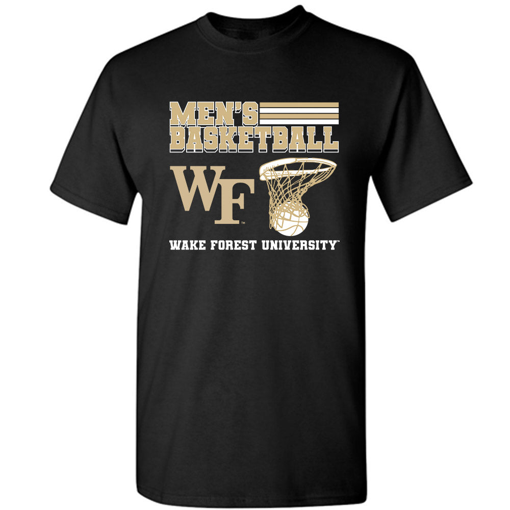 Wake Forest - NCAA Men's Basketball : Isaac Carr - Generic Sports Shersey T-Shirt-0