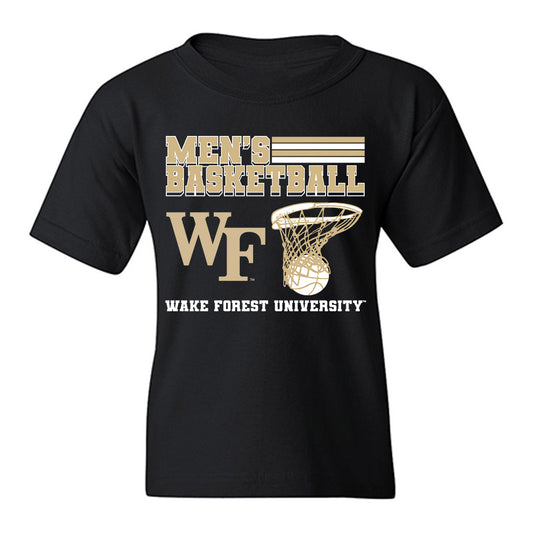 Wake Forest - NCAA Men's Basketball : Lukas Bojovic - Generic Sports Shersey Youth T-Shirt-0